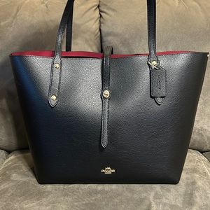 New Coach Market Tote, Black